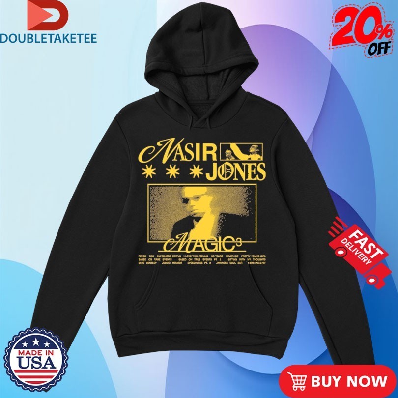 Nas Jones Magic 3 Album Tracklist Shirts