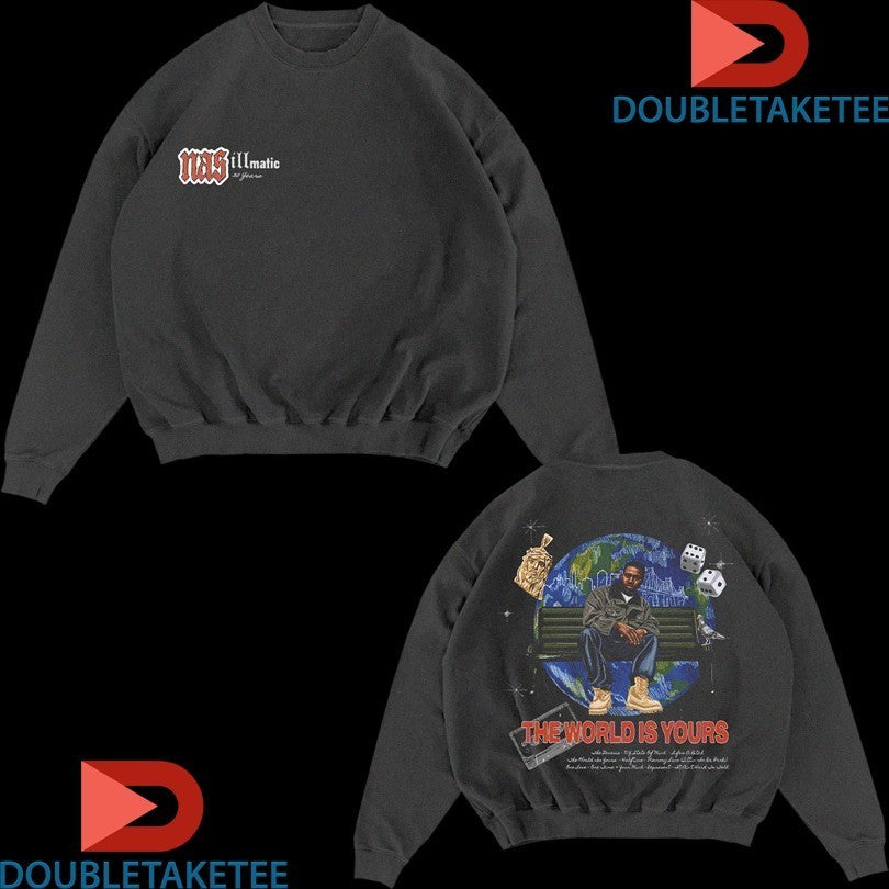 Nas Jones The World Is Yours 30 Years Of Illmatic Album Shirts