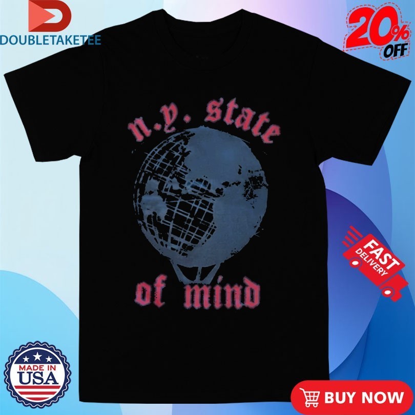 Nasir Jones Objects Are By X Nas NY State Of Mind Globe Shirts