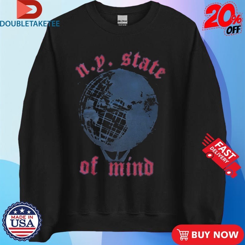 Nasir Jones Objects Are By X Nas NY State Of Mind Globe Shirts