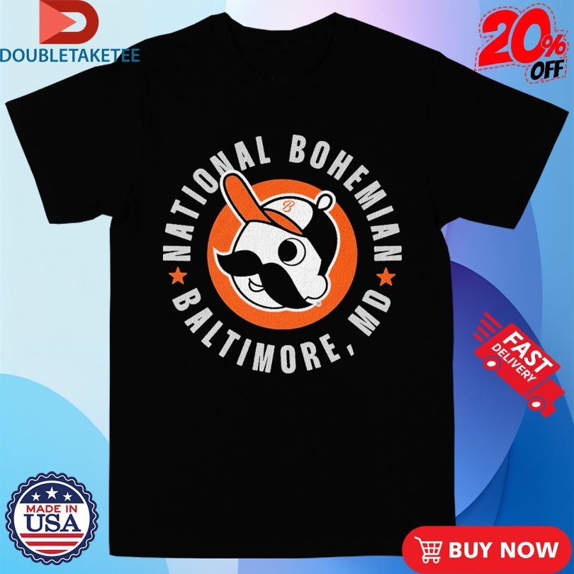National Bohemian Baltimore MD Logo Shirts