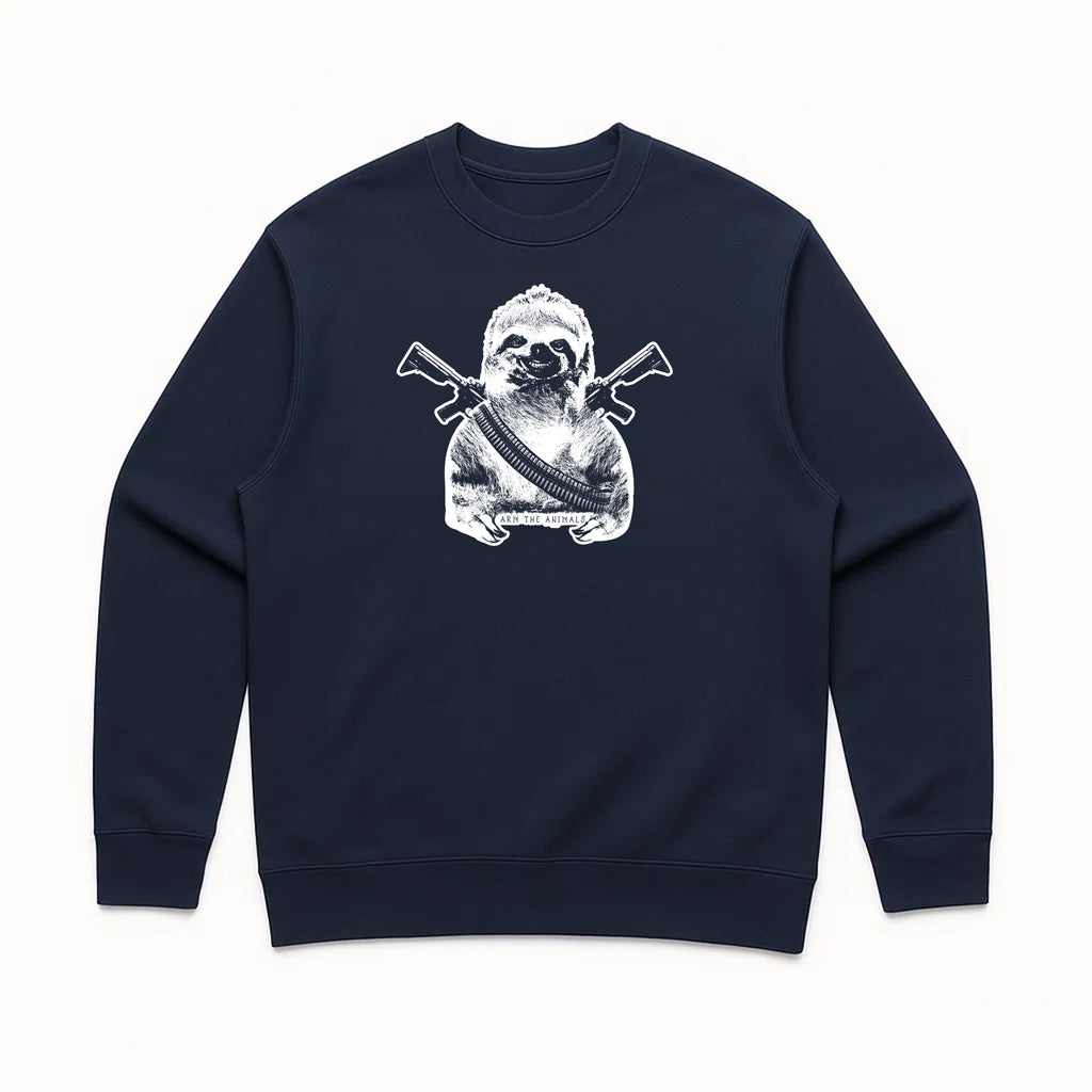 Unisex | Artillery Sloth | Crewneck Sweatshirt