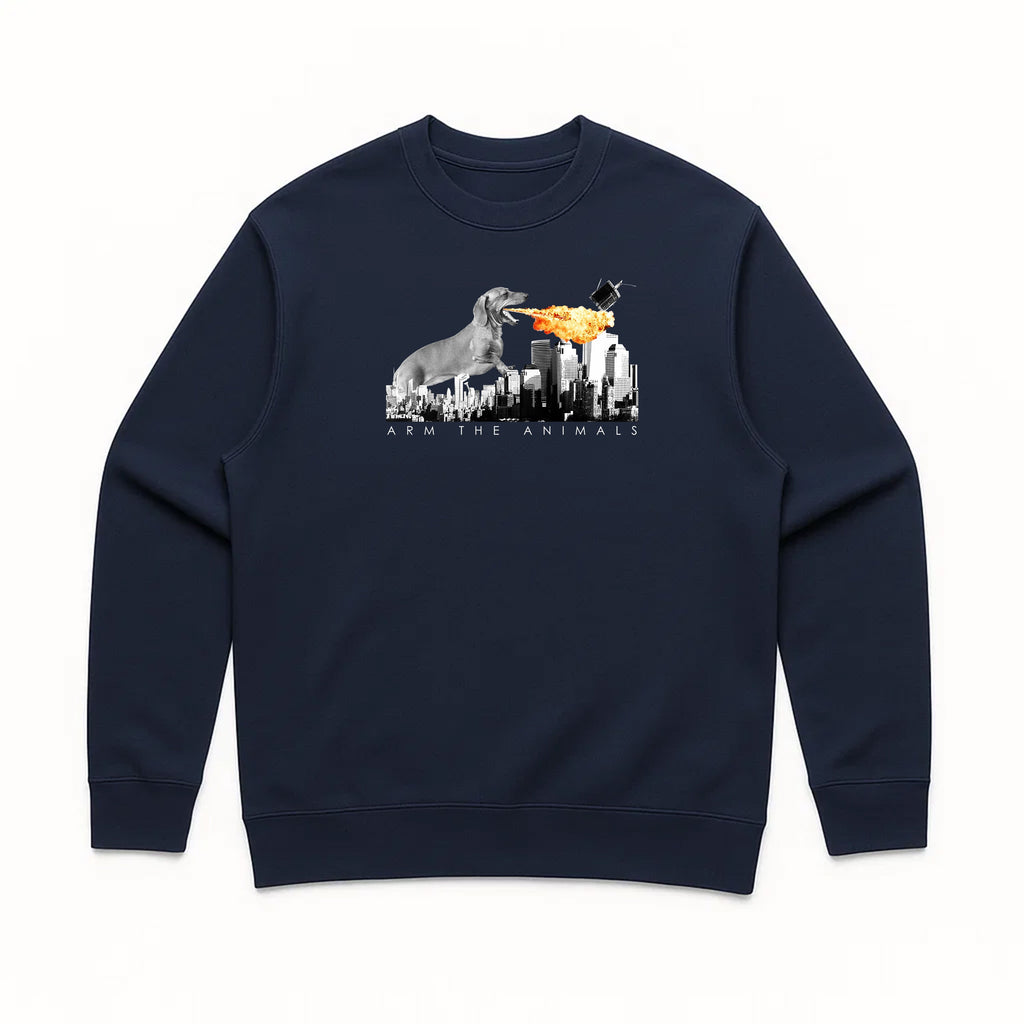 Unisex | Dogzilla | Crewneck Sweatshirt