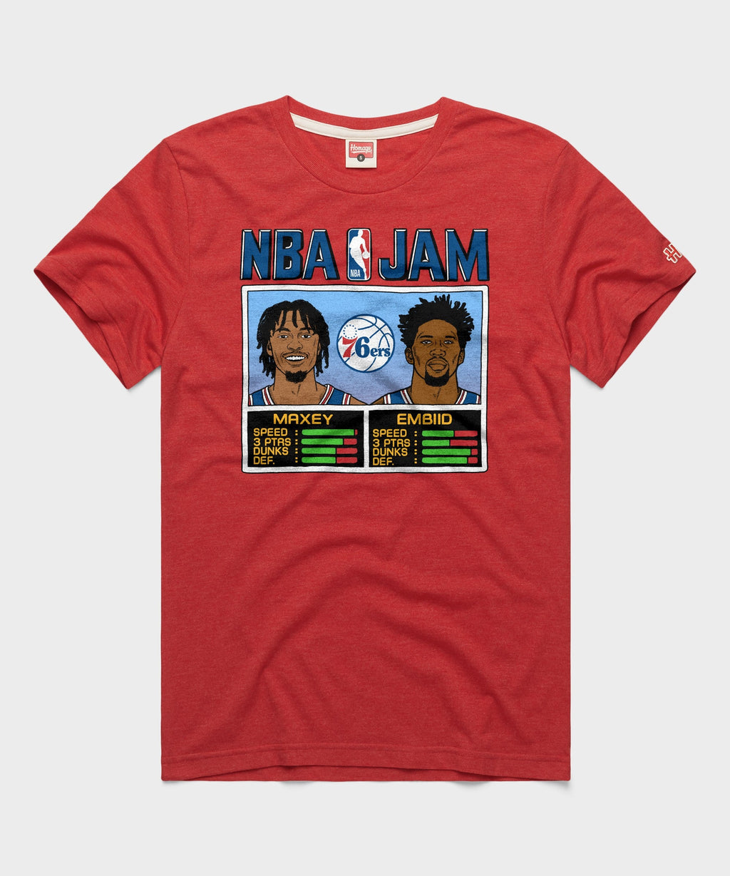 NBA Jam 76ers Maxey And Embiid