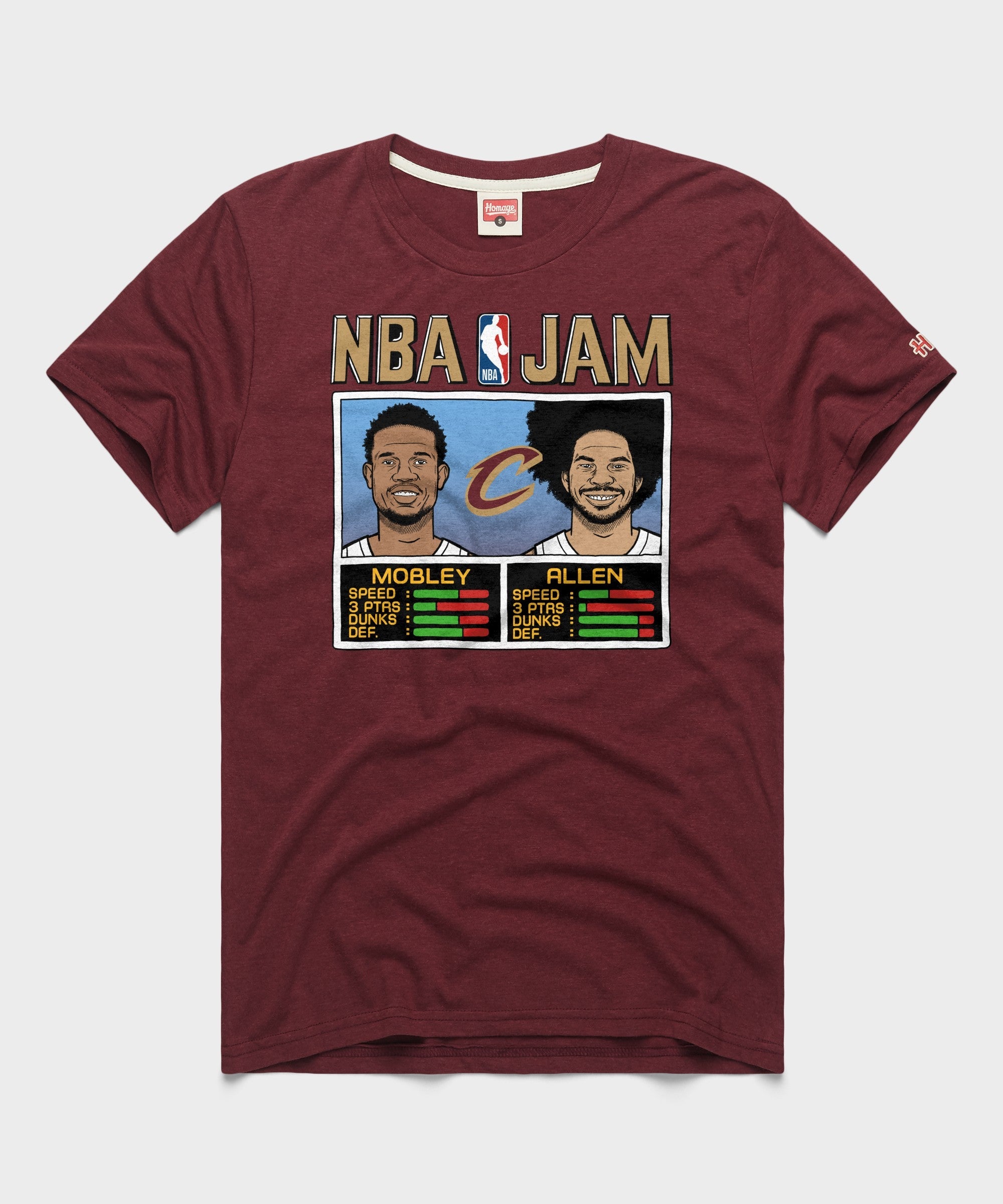 NBA Jam Cavs Mobley and Allen
