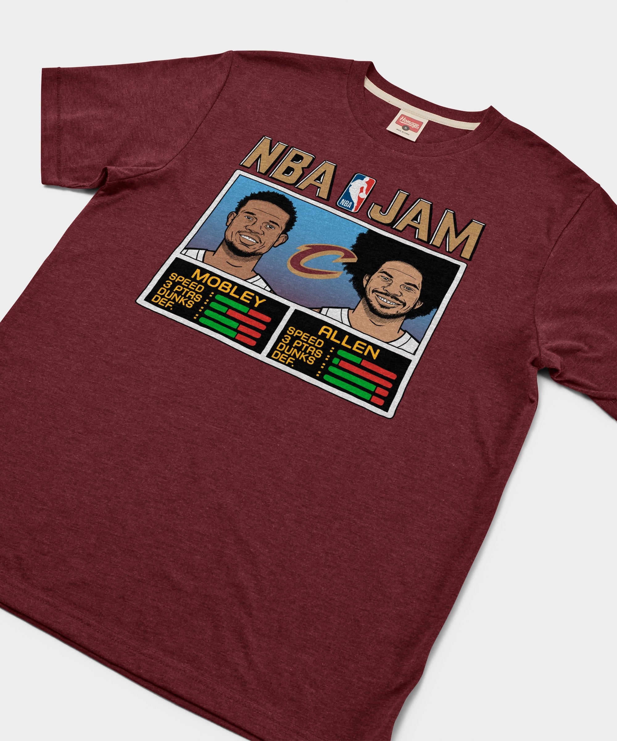 NBA Jam Cavs Mobley and Allen