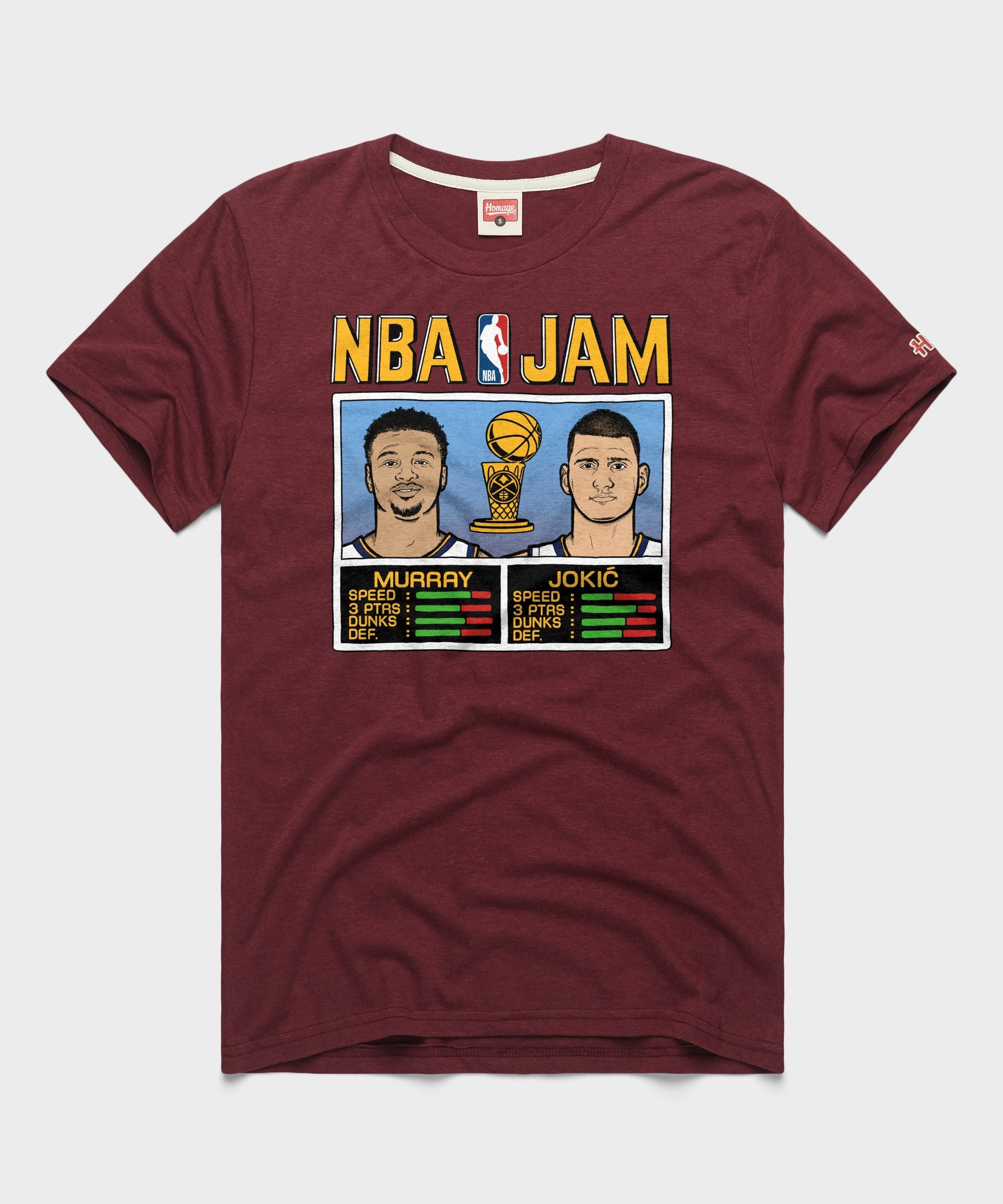 NBA Jam Nuggets 2023 Champs Murray And Jokic