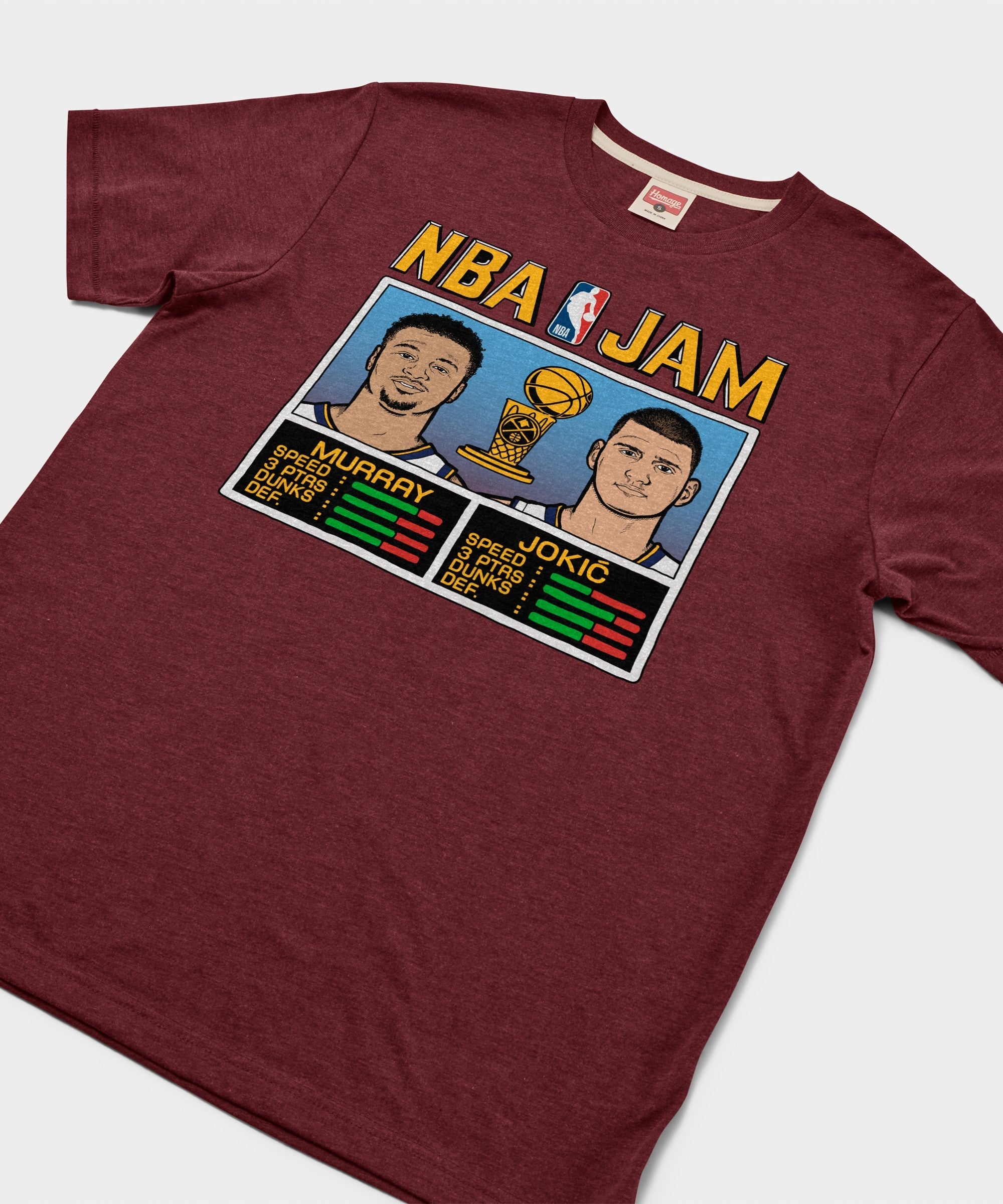 NBA Jam Nuggets 2023 Champs Murray And Jokic