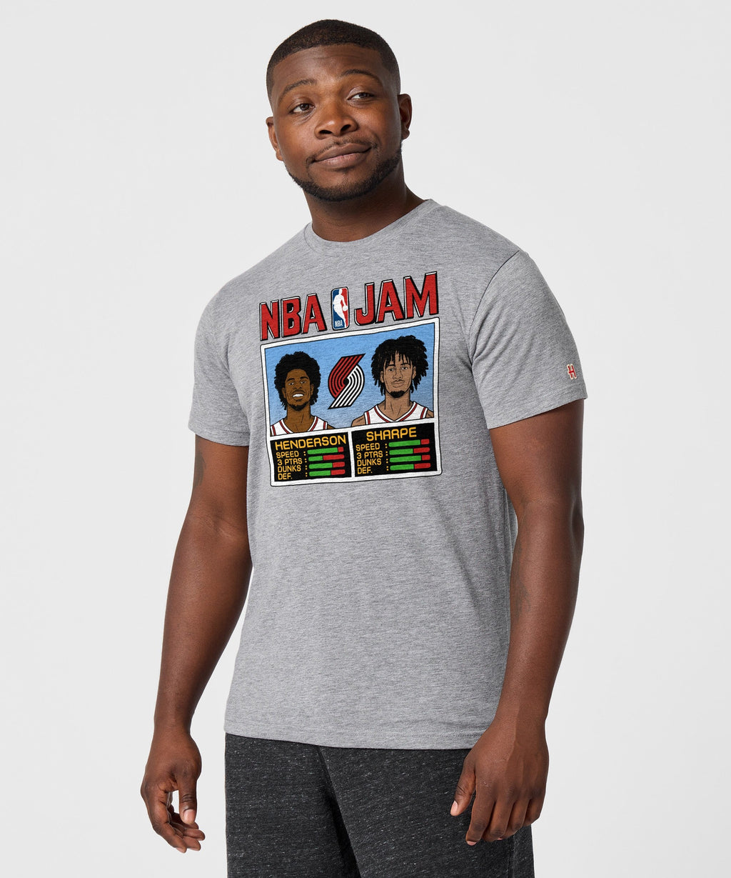 NBA Jam Trail Blazers Henderson and Sharpe