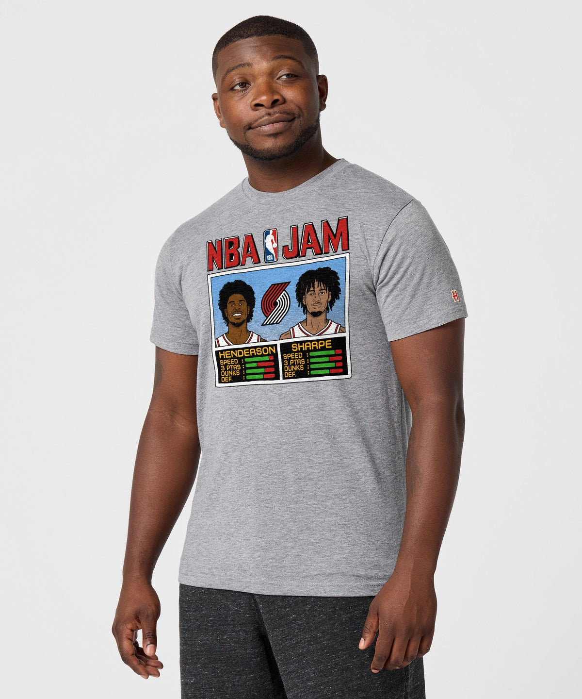 NBA Jam Trail Blazers Henderson and Sharpe