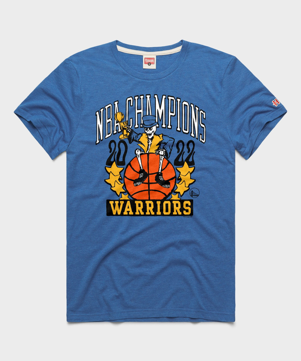 NBA x Grateful Dead 2022 Champs Warriors