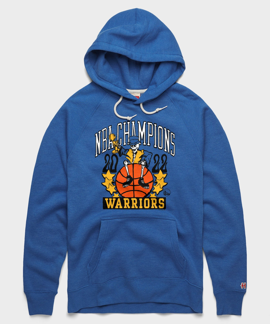 NBA x Grateful Dead 2022 Champs Warriors Hoodie