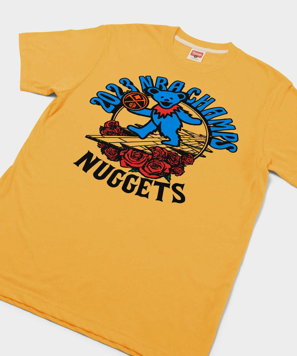 NBA x Grateful Dead 2023 Champs Nuggets