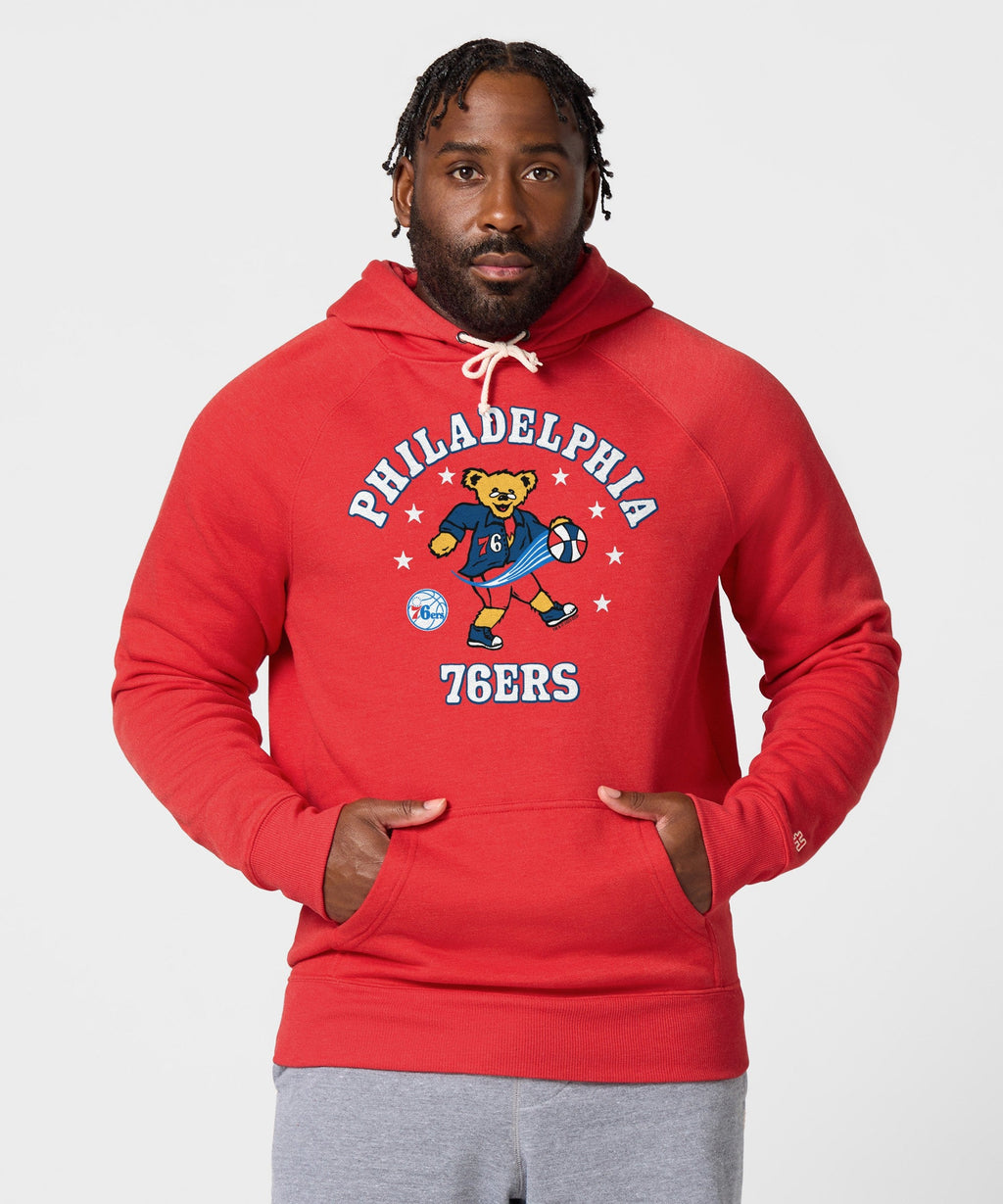 NBA x Grateful Dead x 76ers Hoodie