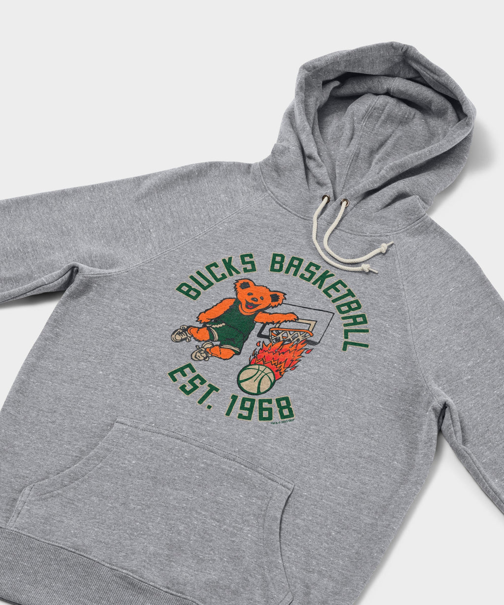 NBA x Grateful Dead x Bucks Hoodie