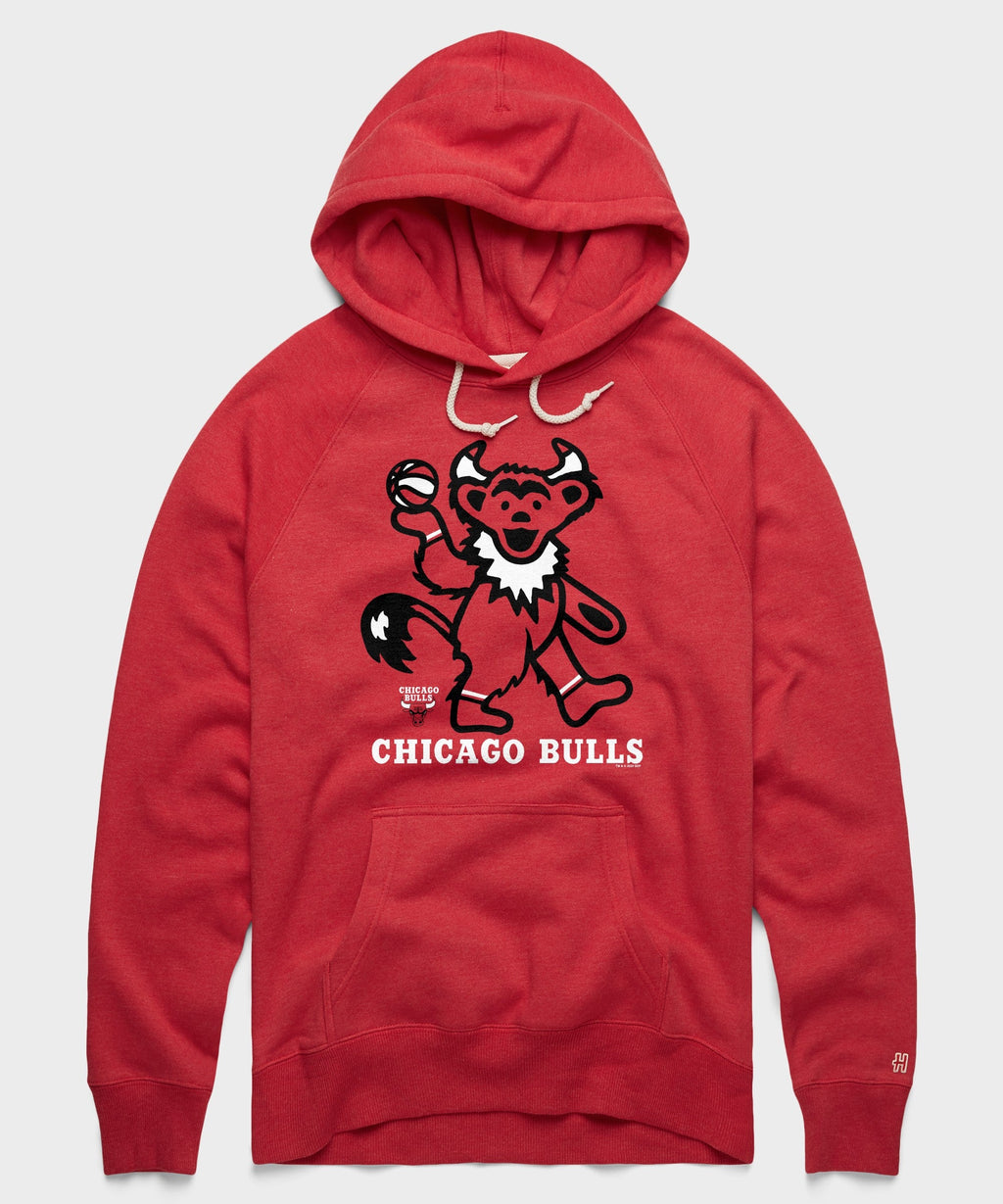 NBA x Grateful Dead x Bulls Hoodie