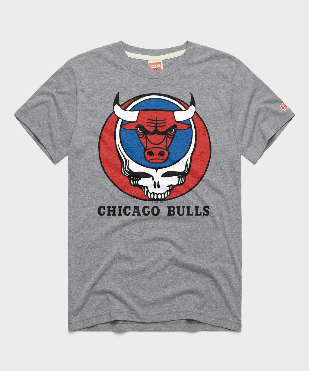 NBA x Grateful Dead x Bulls Skull