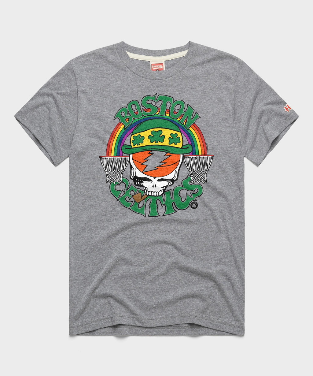 NBA x Grateful Dead x Celtics Skull
