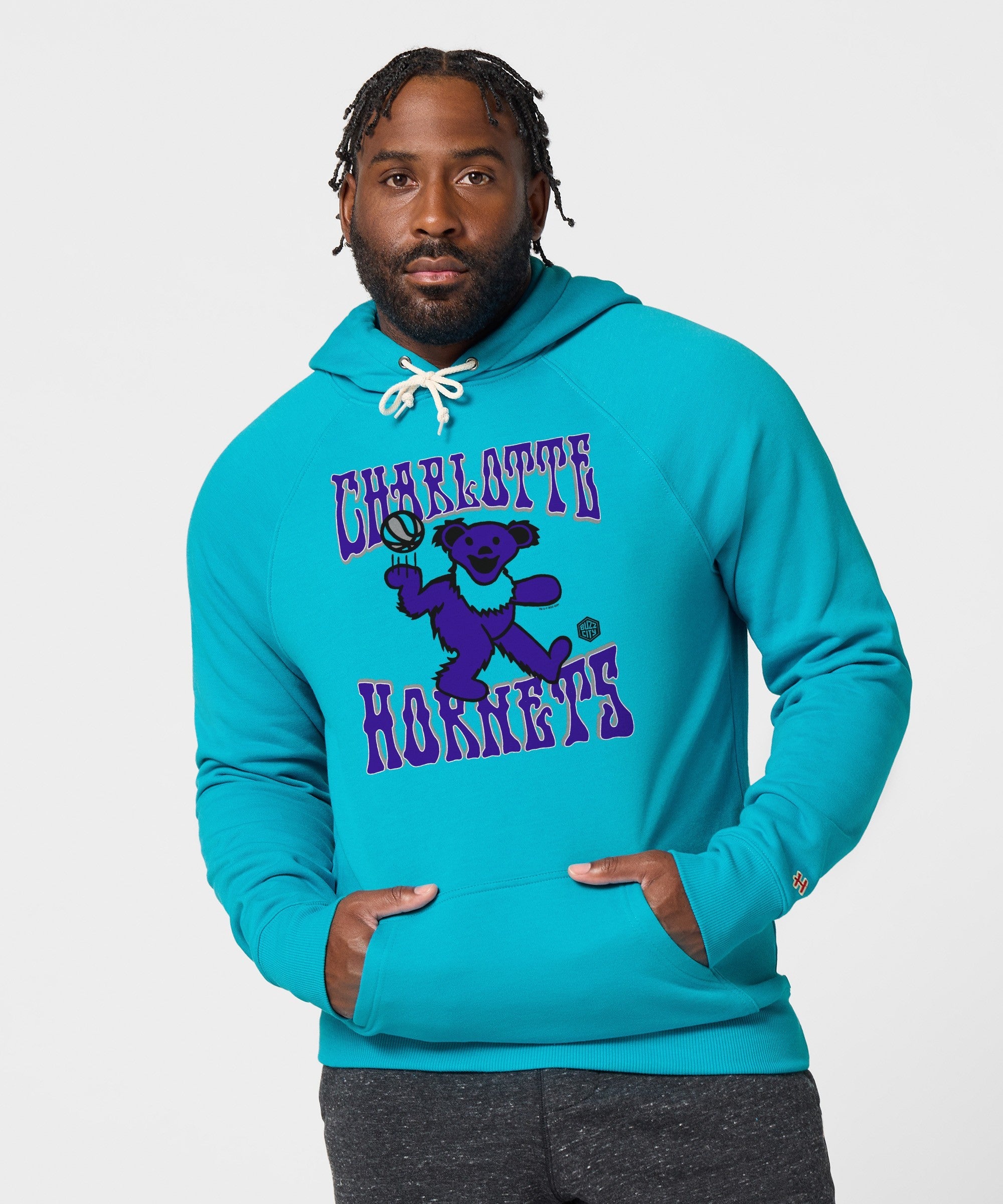 NBA x Grateful Dead x Hornets Hoodie
