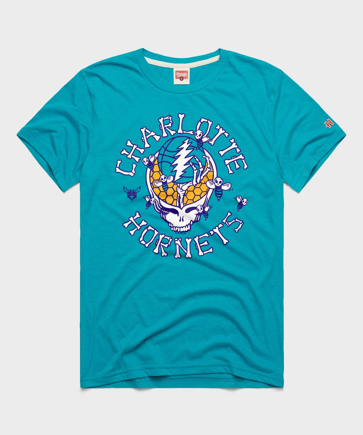 NBA x Grateful Dead x Hornets Skull
