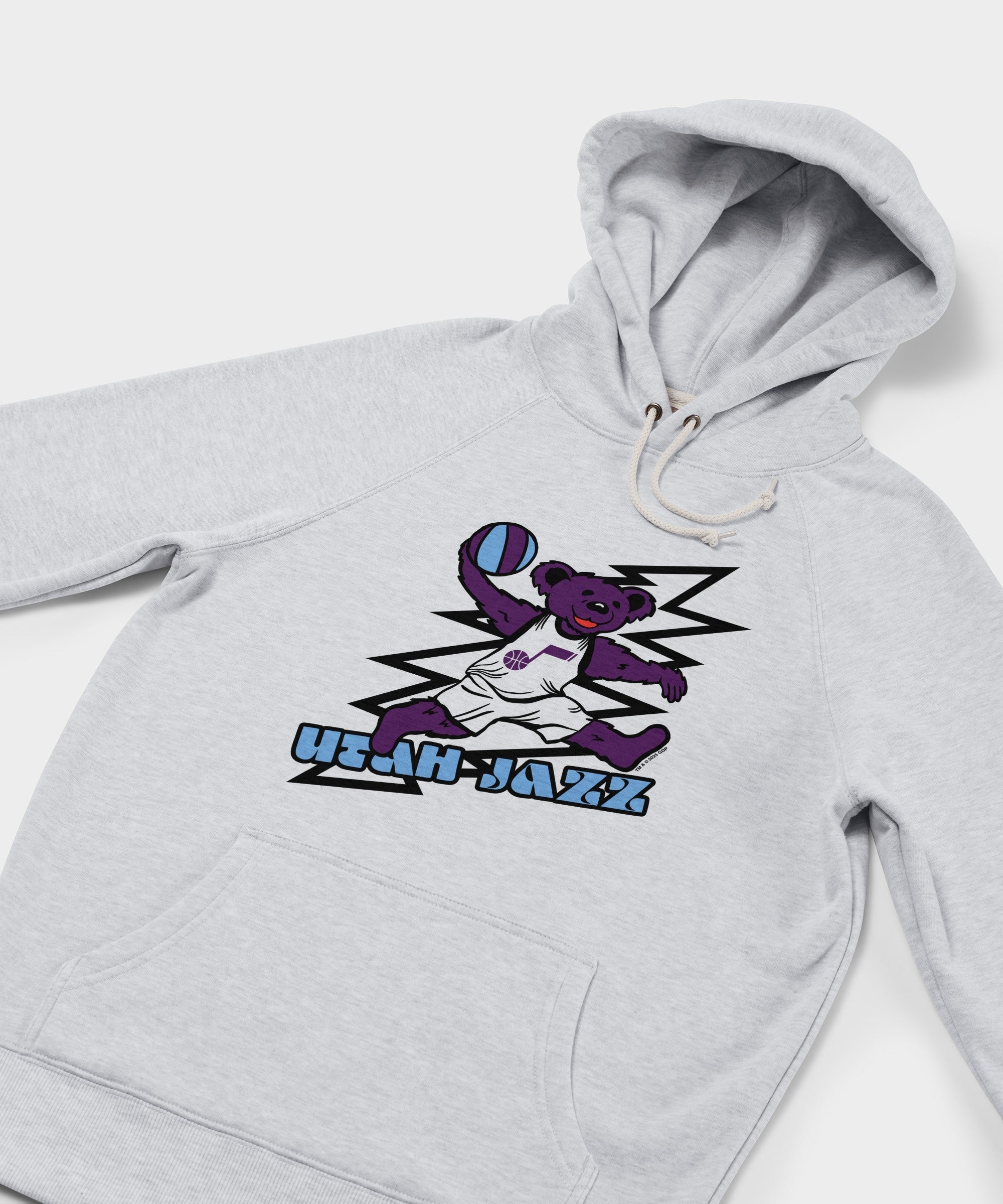 NBA x Grateful Dead x Jazz Hoodie