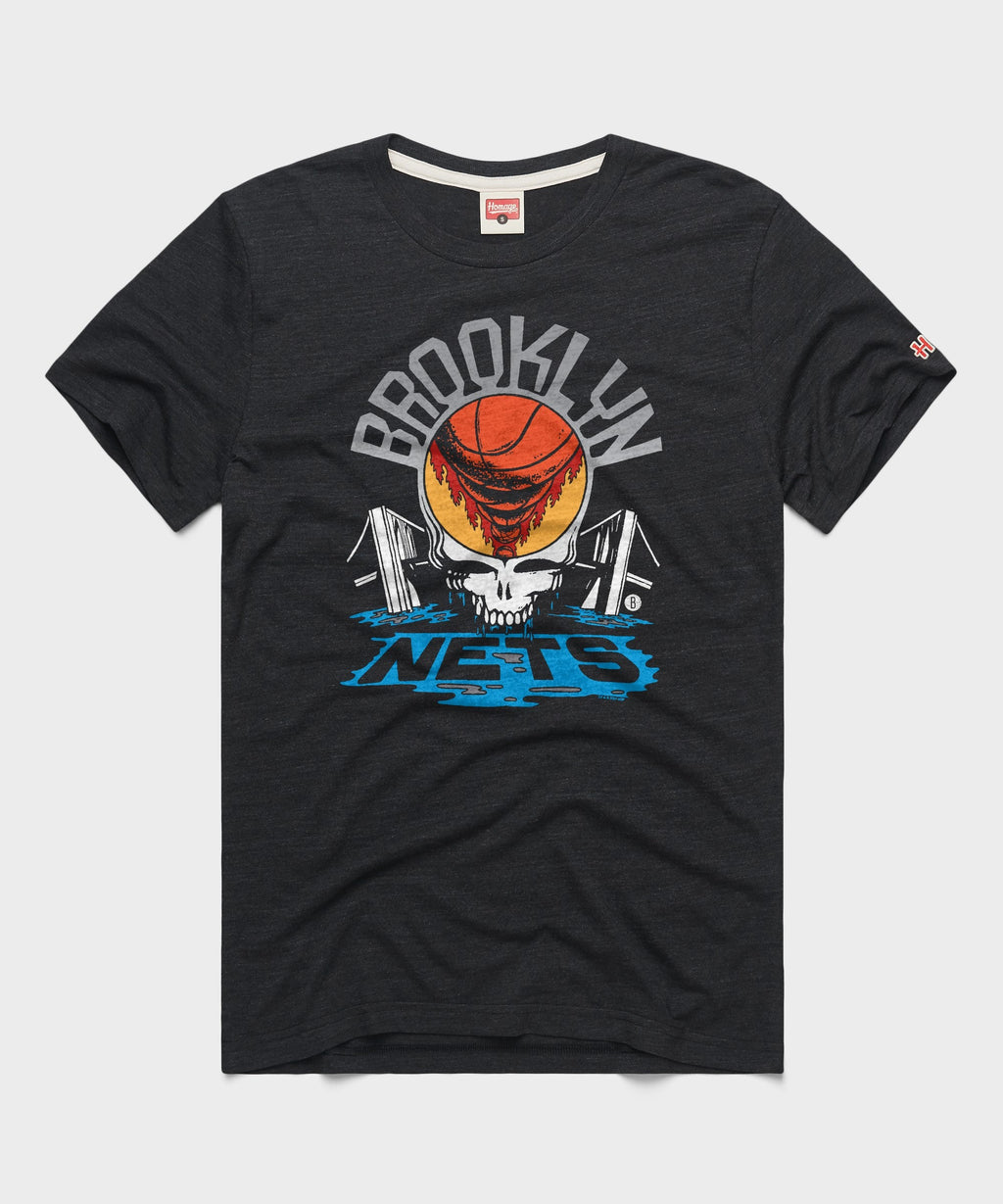 NBA x Grateful Dead x Nets Skull