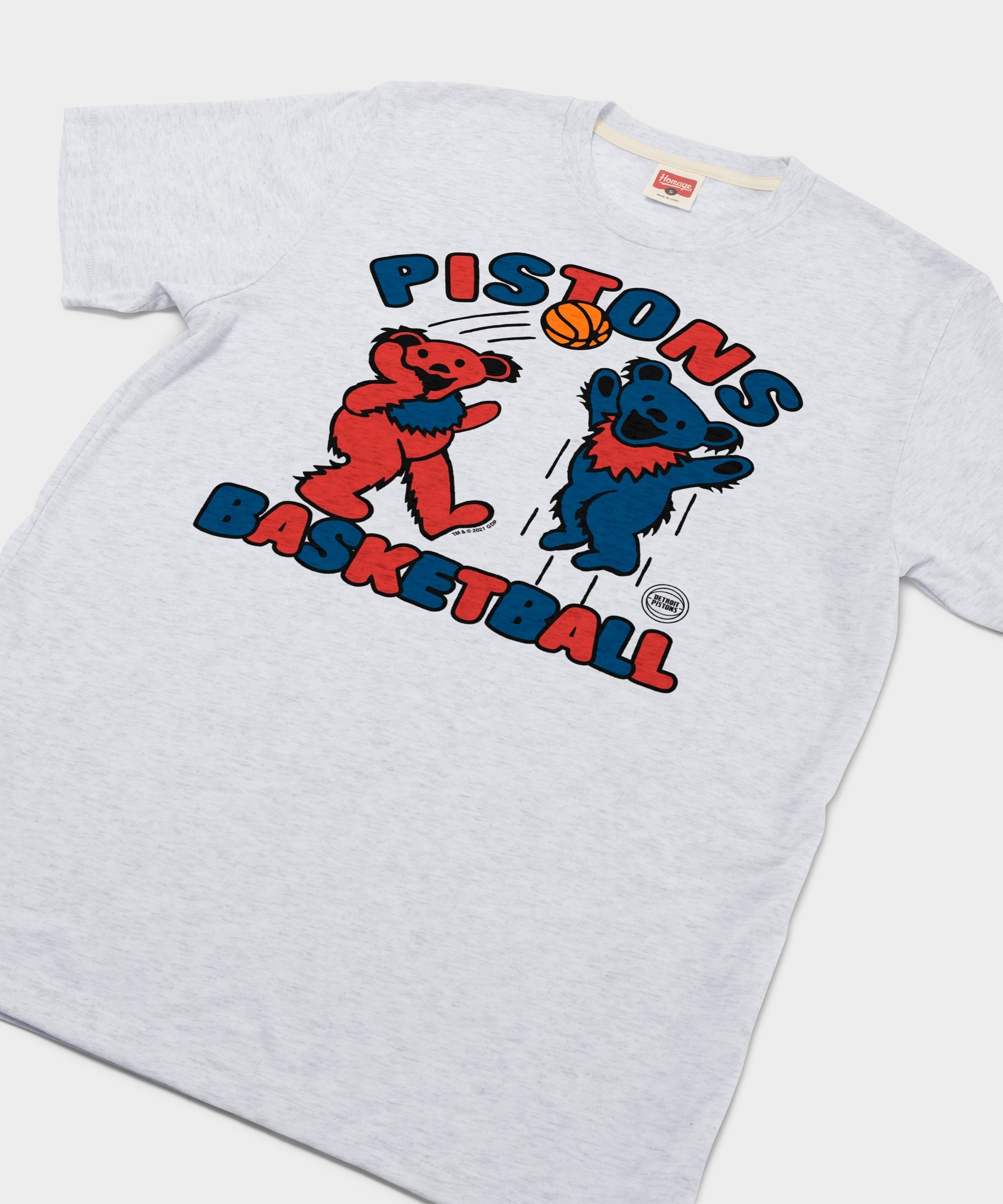 NBA x Grateful Dead x Pistons