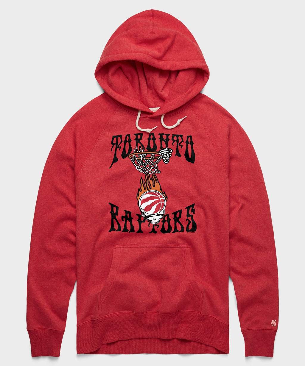 NBA x Grateful Dead x Raptors Claw Hoodie