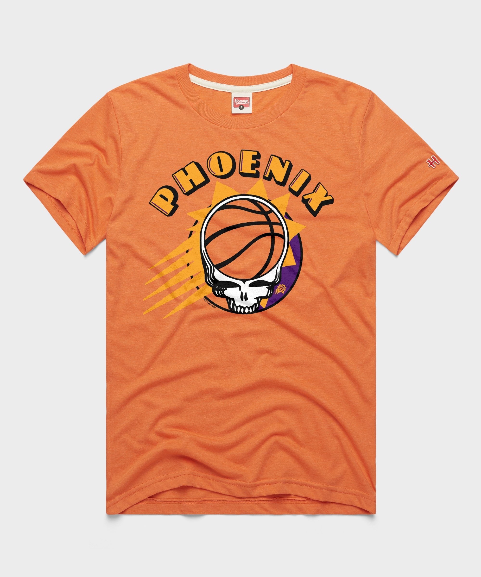NBA x Grateful Dead x Suns Skull