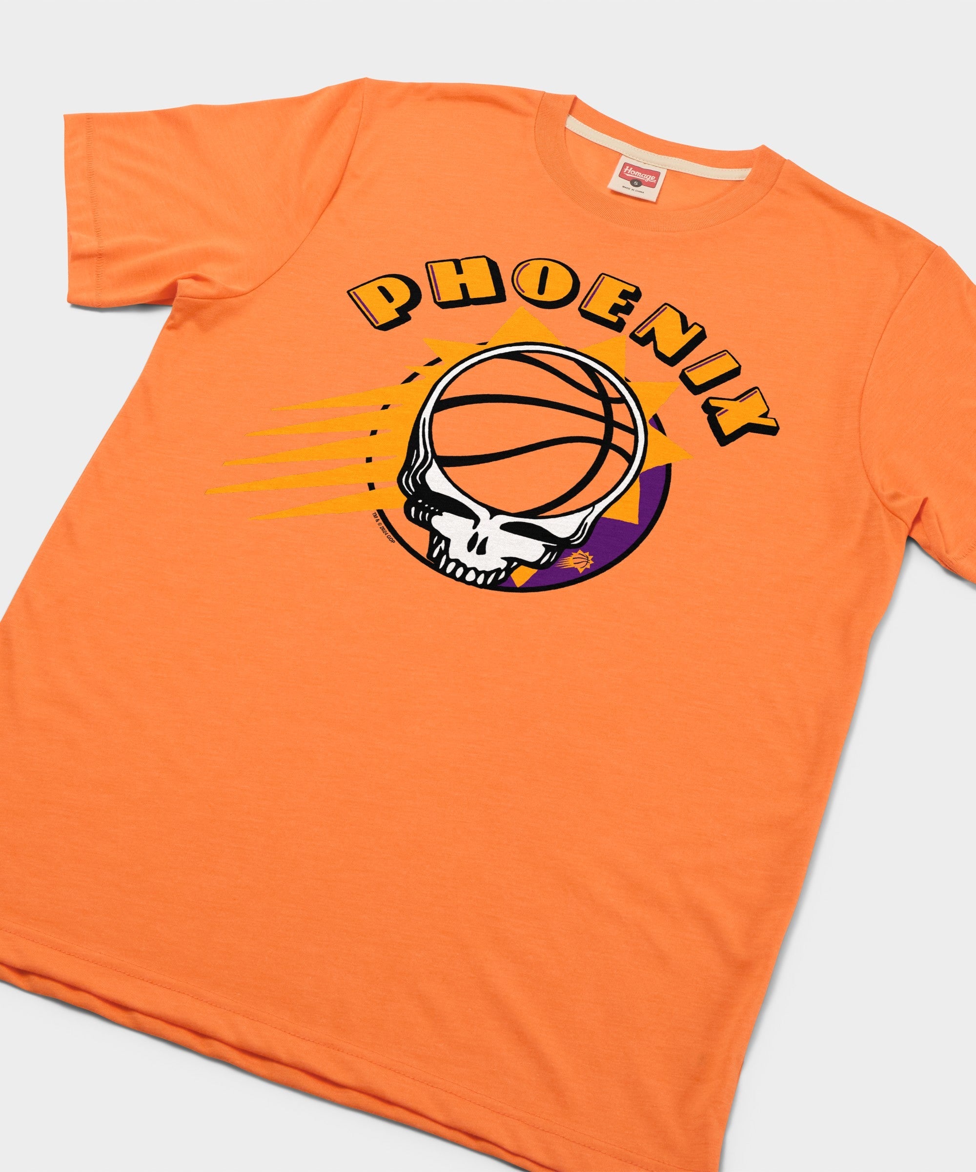 NBA x Grateful Dead x Suns Skull