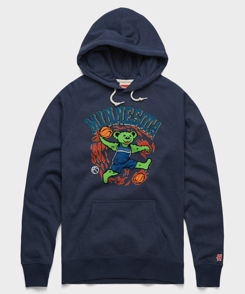NBA x Grateful Dead x Timberwolves Hoodie