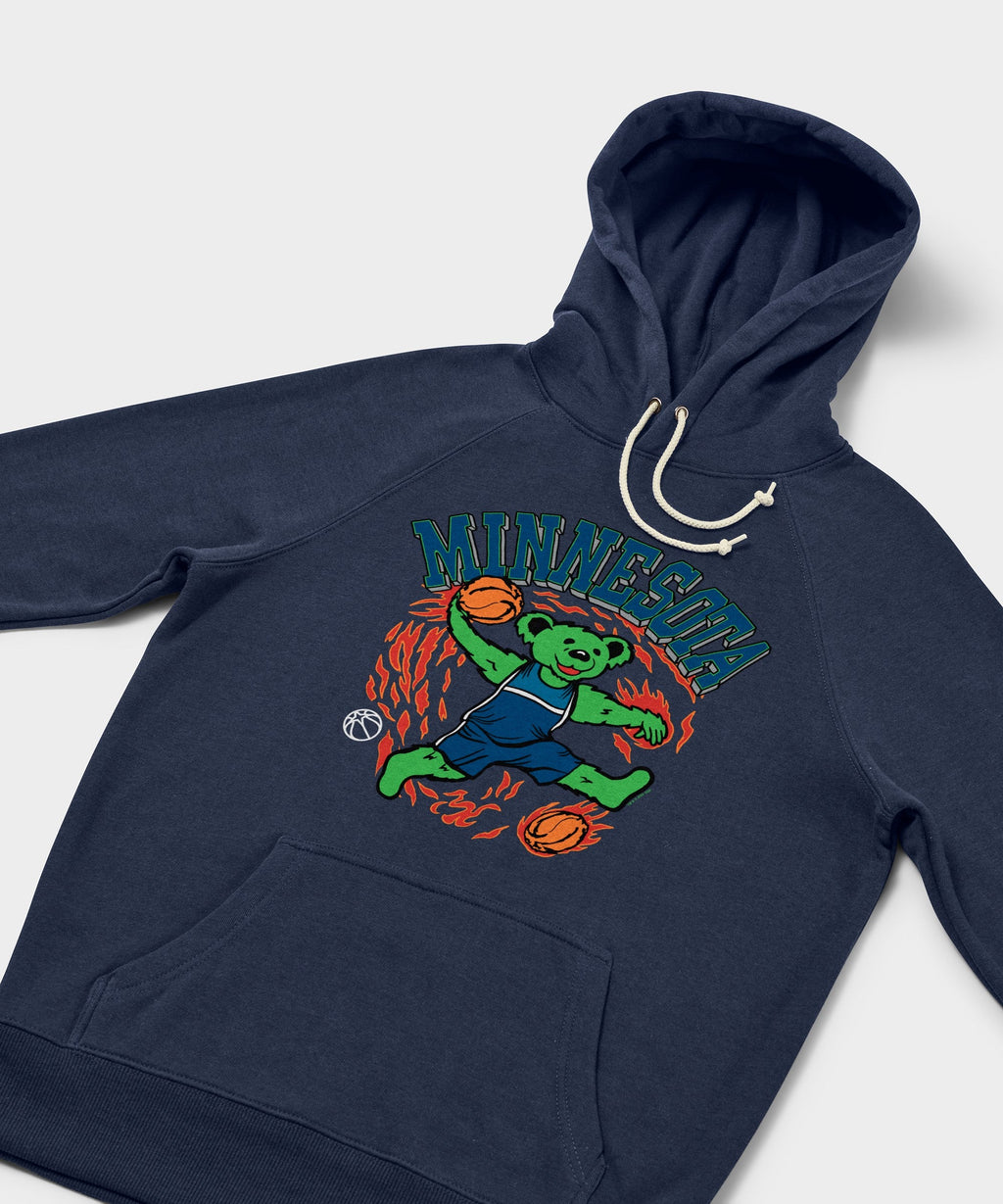 NBA x Grateful Dead x Timberwolves Hoodie