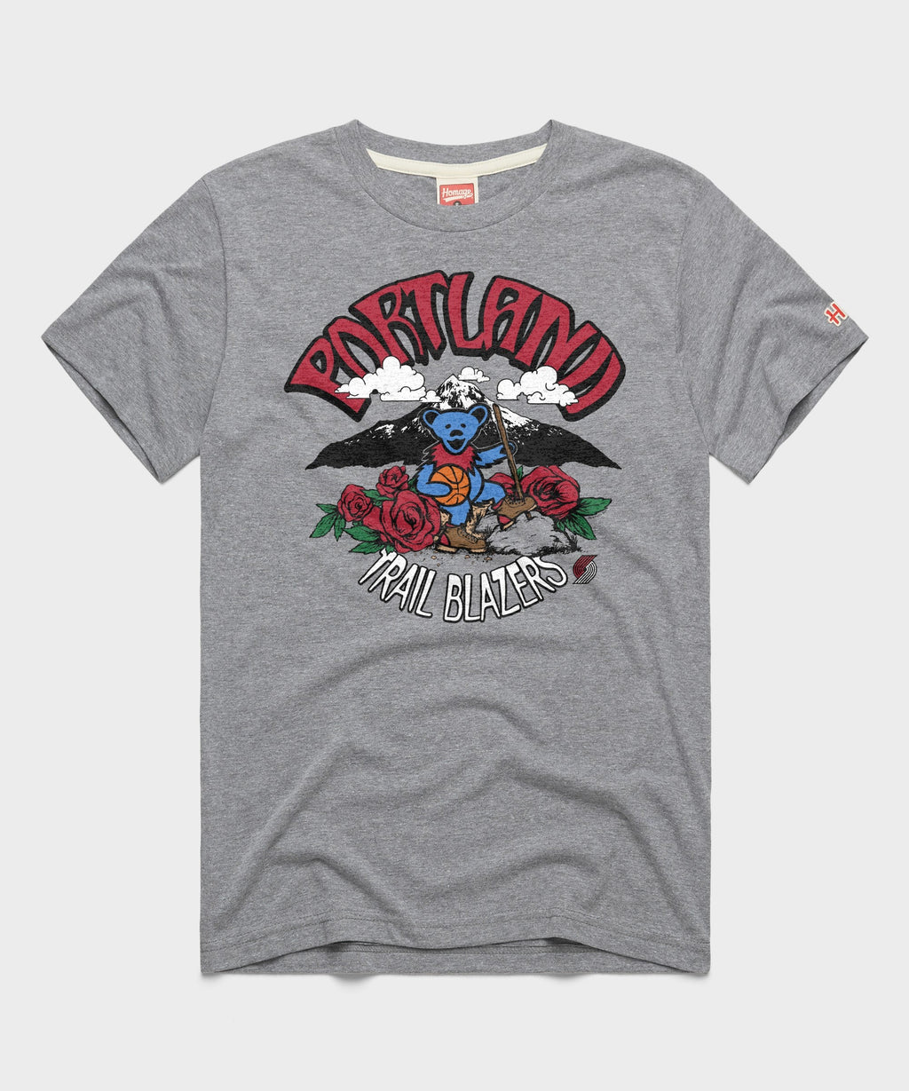 NBA x Grateful Dead x Trail Blazers Bear