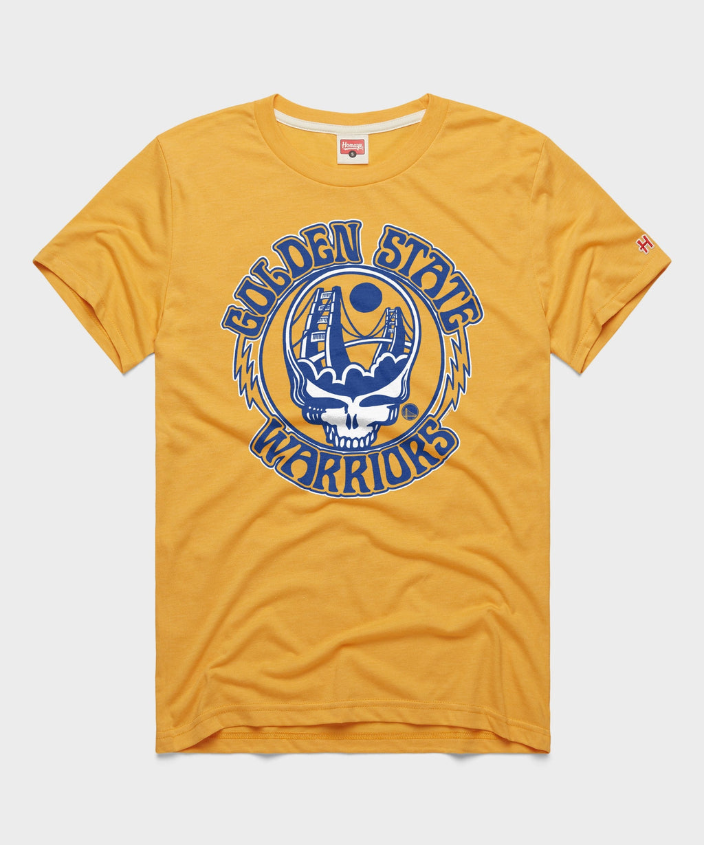 NBA x Grateful Dead x Warriors Skull