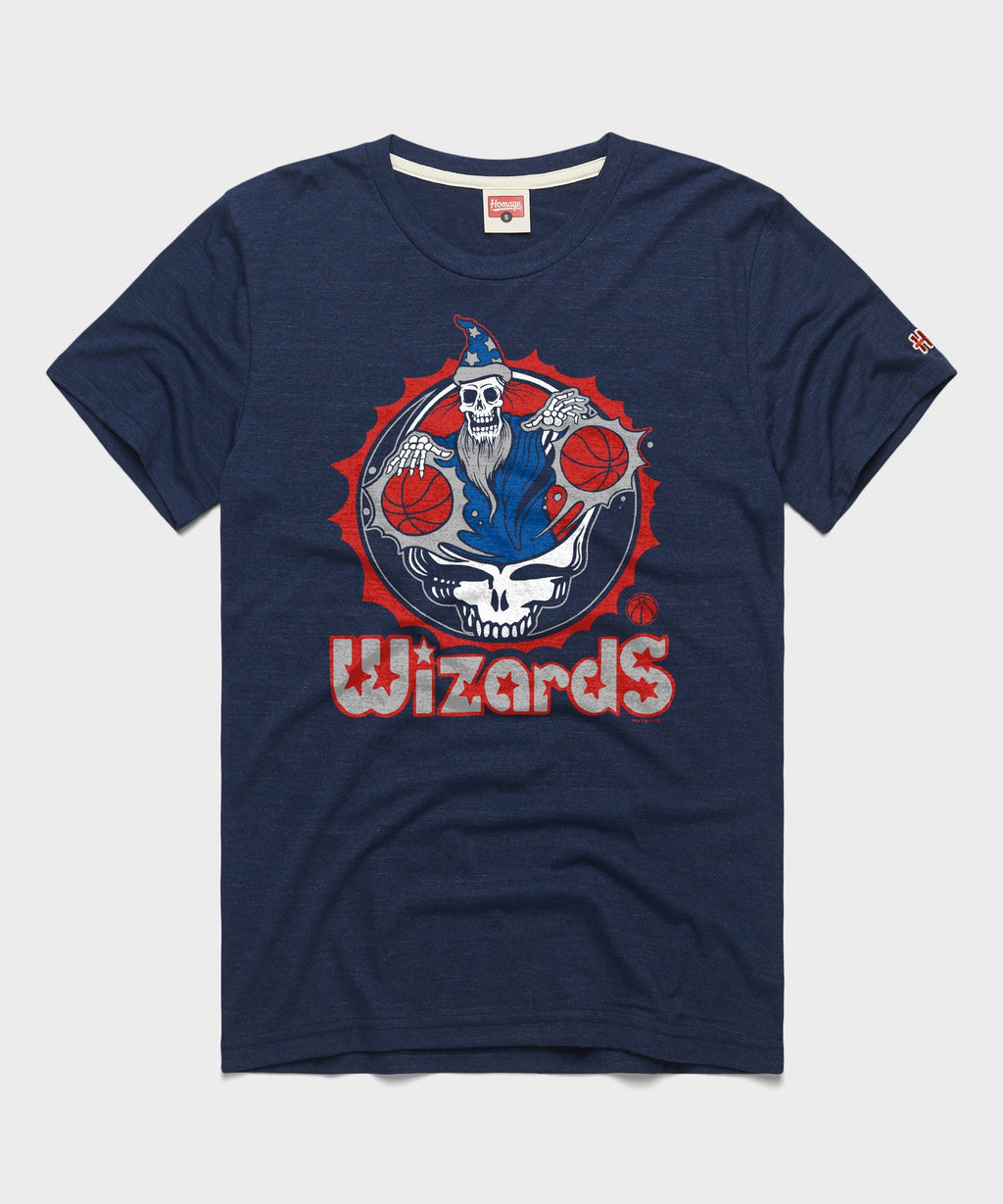 NBA x Grateful Dead x Wizards Skull