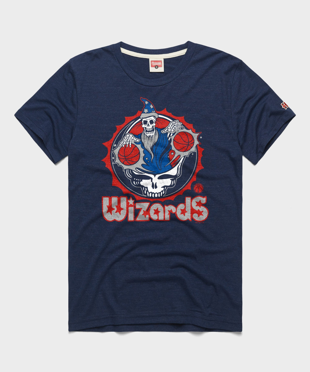 NBA x Grateful Dead x Wizards Skull