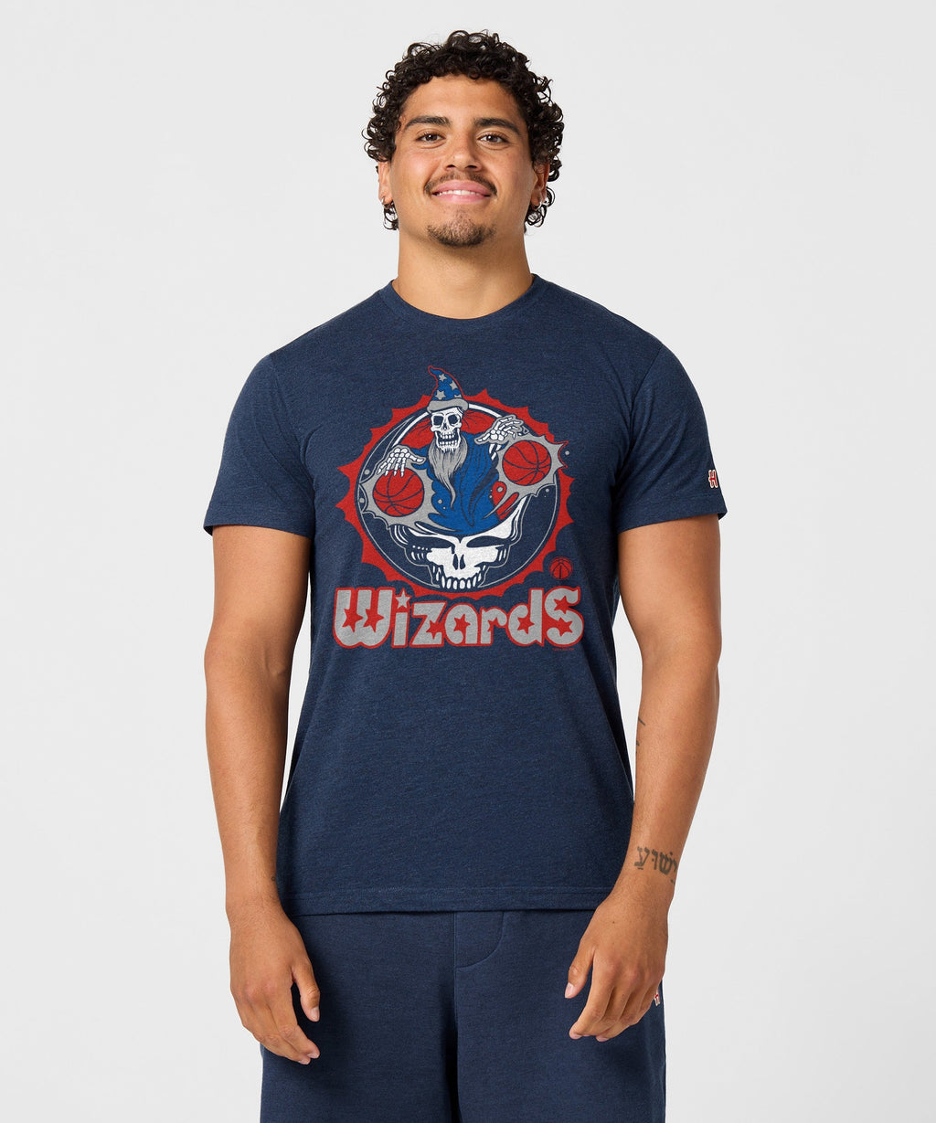 NBA x Grateful Dead x Wizards Skull