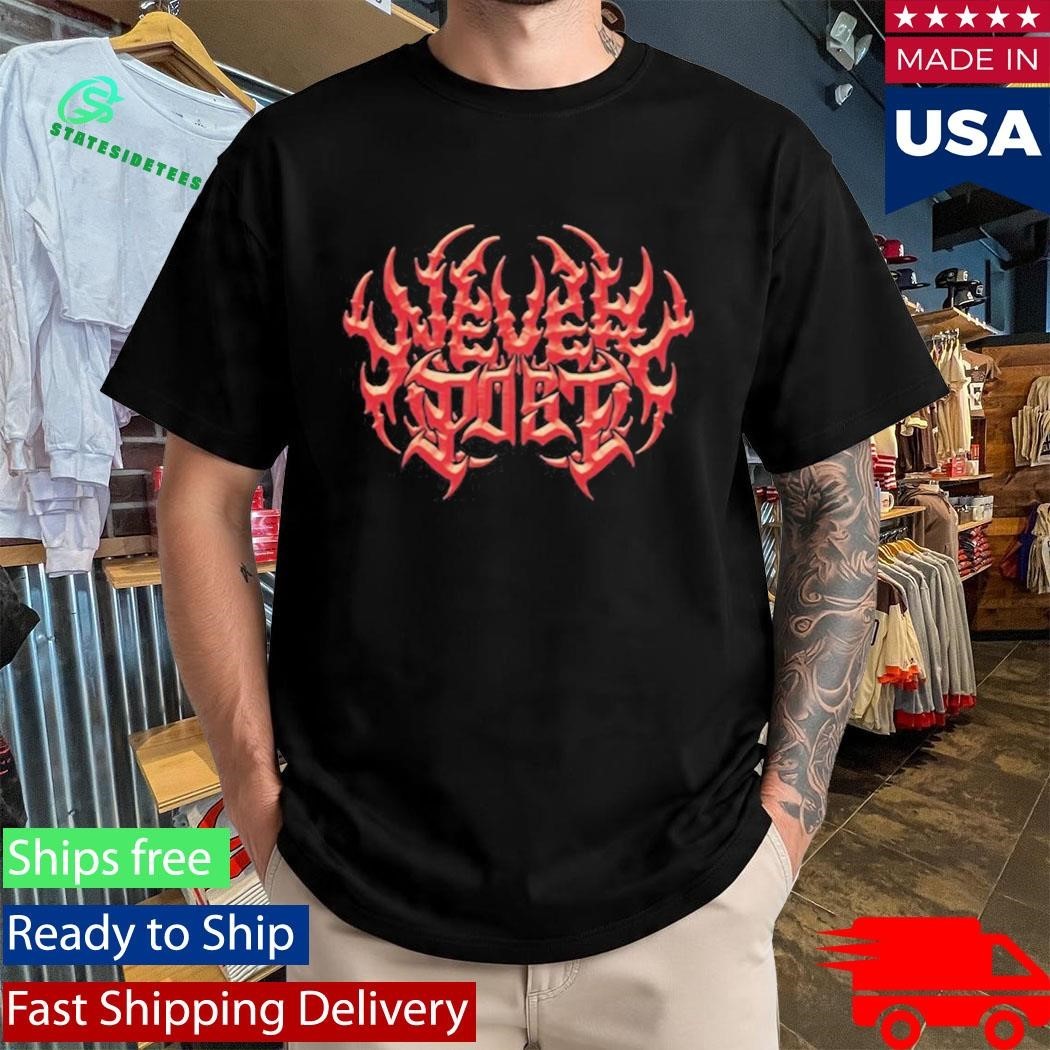 Never Post Metal Logo Shirt
