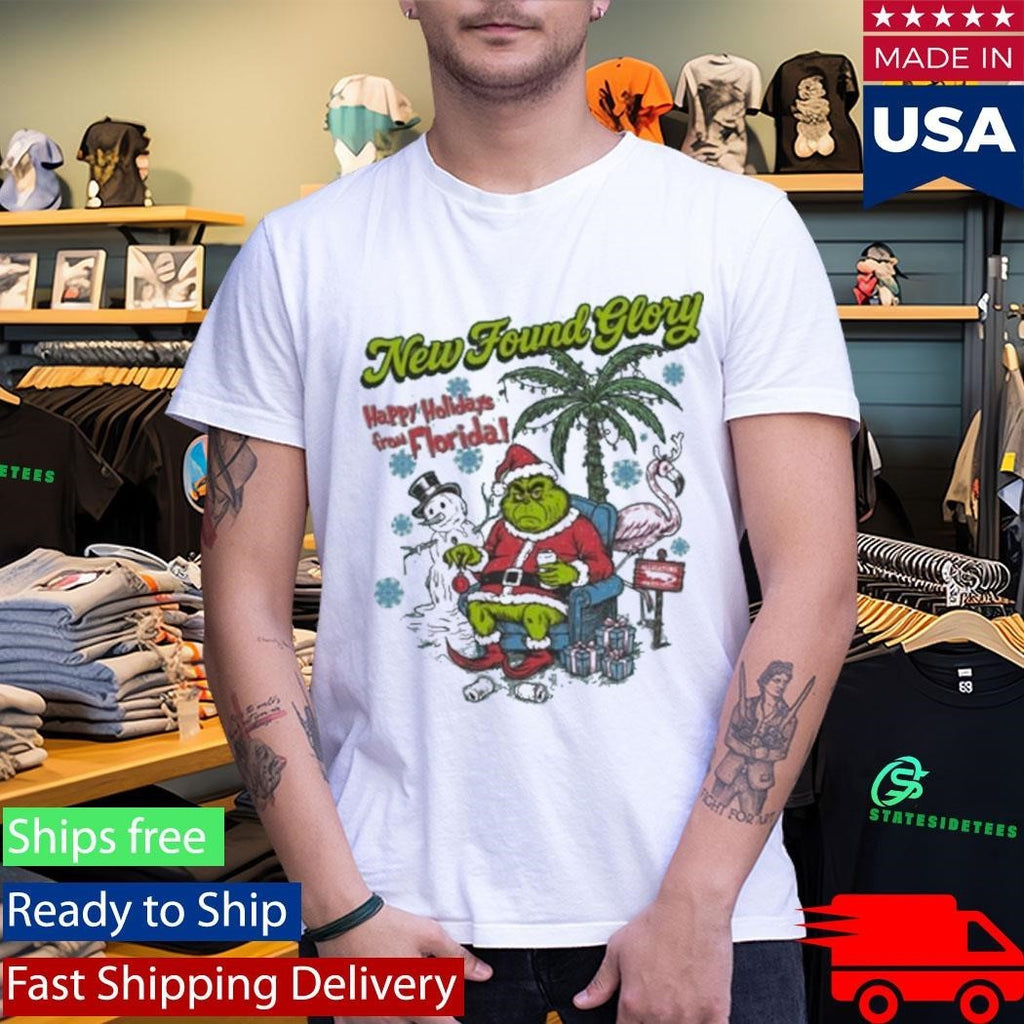 New Found Glory Happy Holidays From Florida Shirt