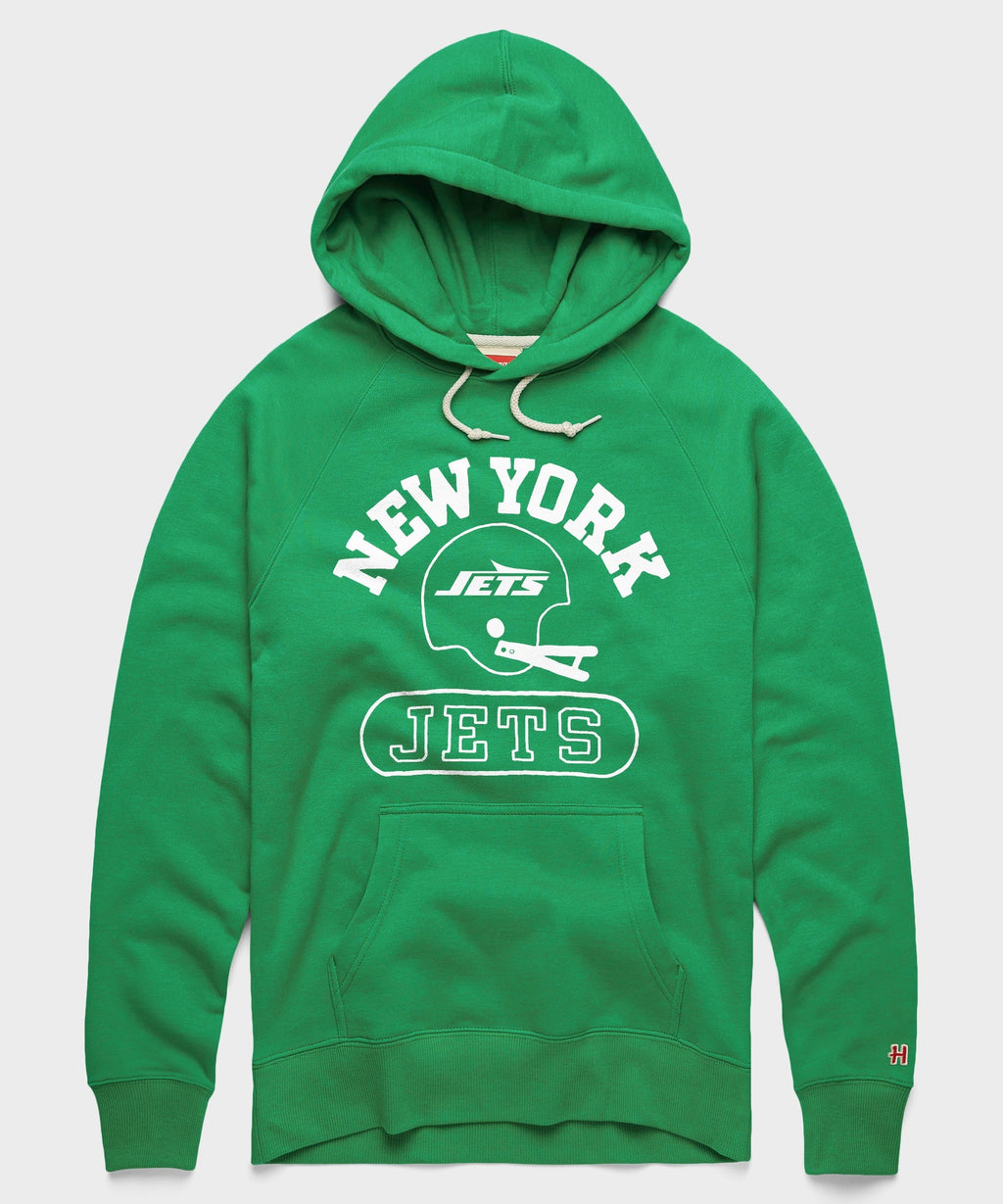 New York Jets Throwback Helmet Hoodie