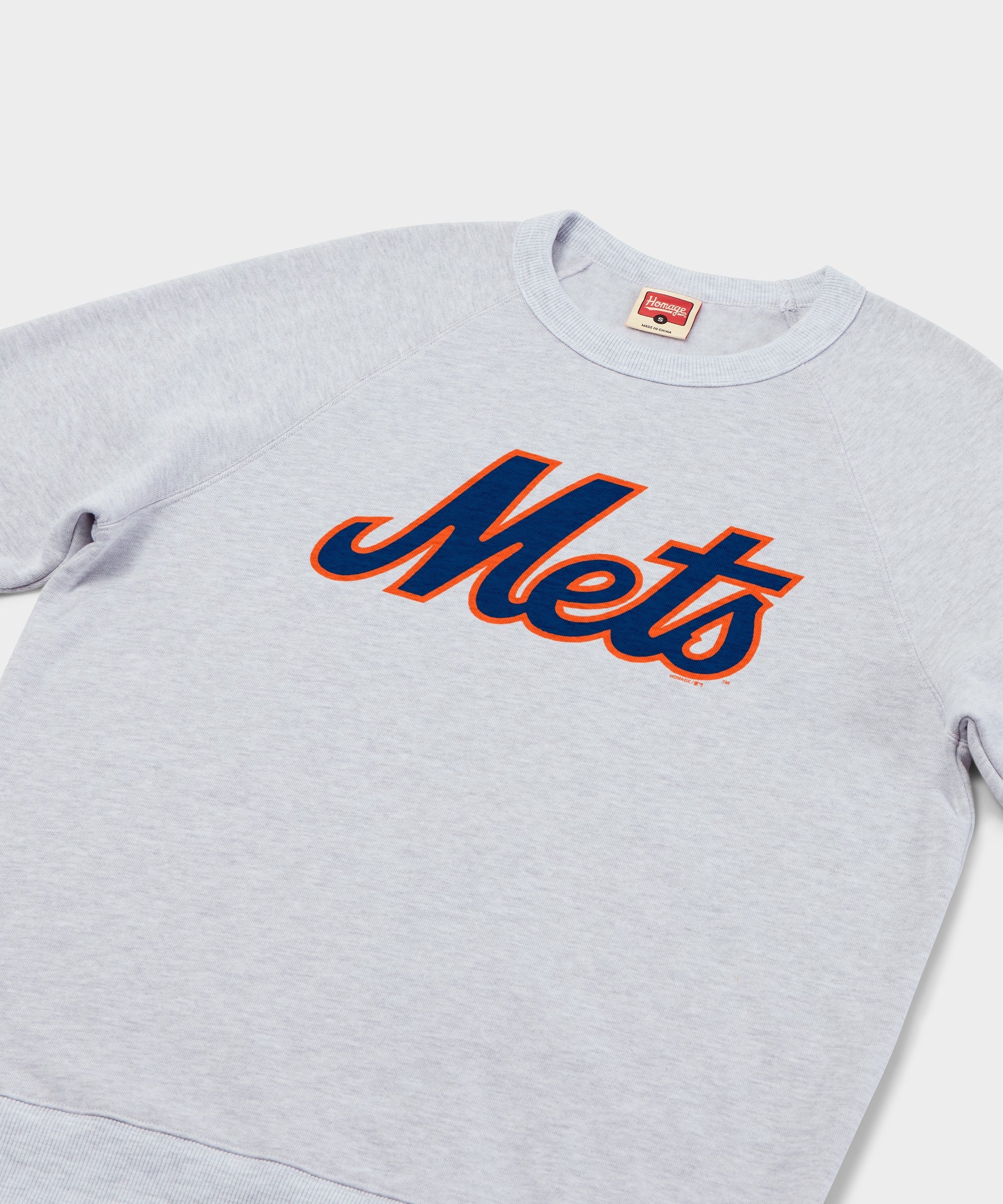 New York Mets Jersey Logo '15 Crewneck