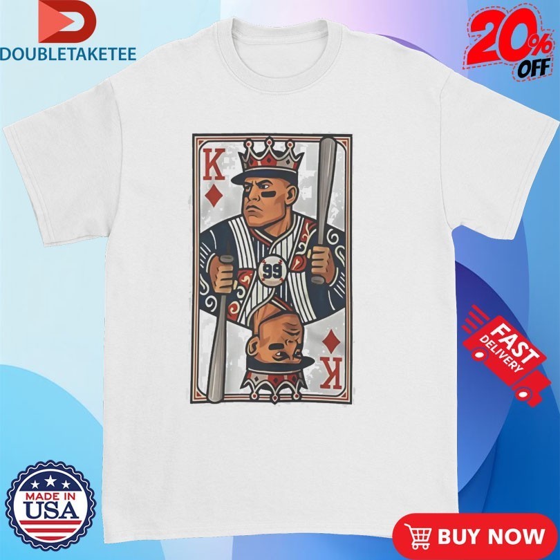 New York Yankees Aaron Judge King Cards Shirts