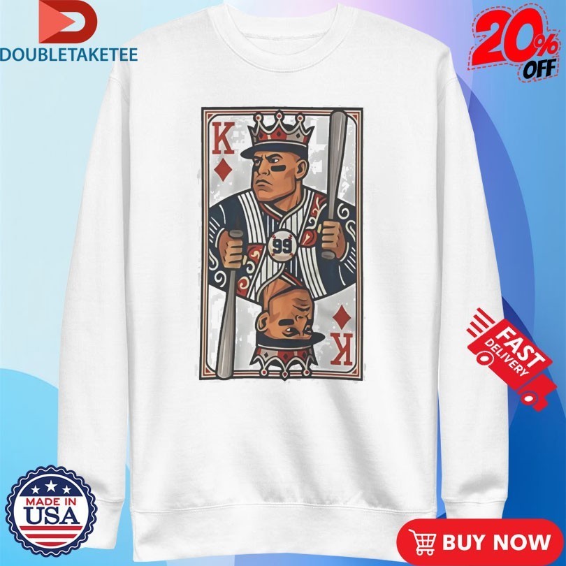 New York Yankees Aaron Judge King Cards Shirts