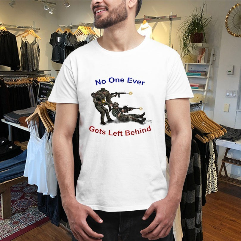 No One Ever Gets Left Behind Veterans Shirts