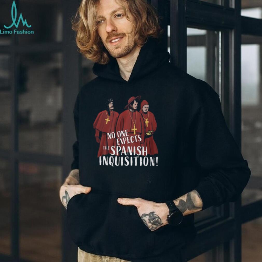 Nobody Expects The Spanish Inquisition T Shirt Classic Monty Python Art