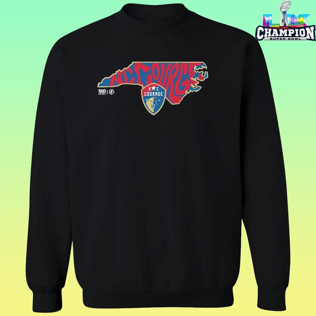 North Carolina Courage Groovy State Shirt