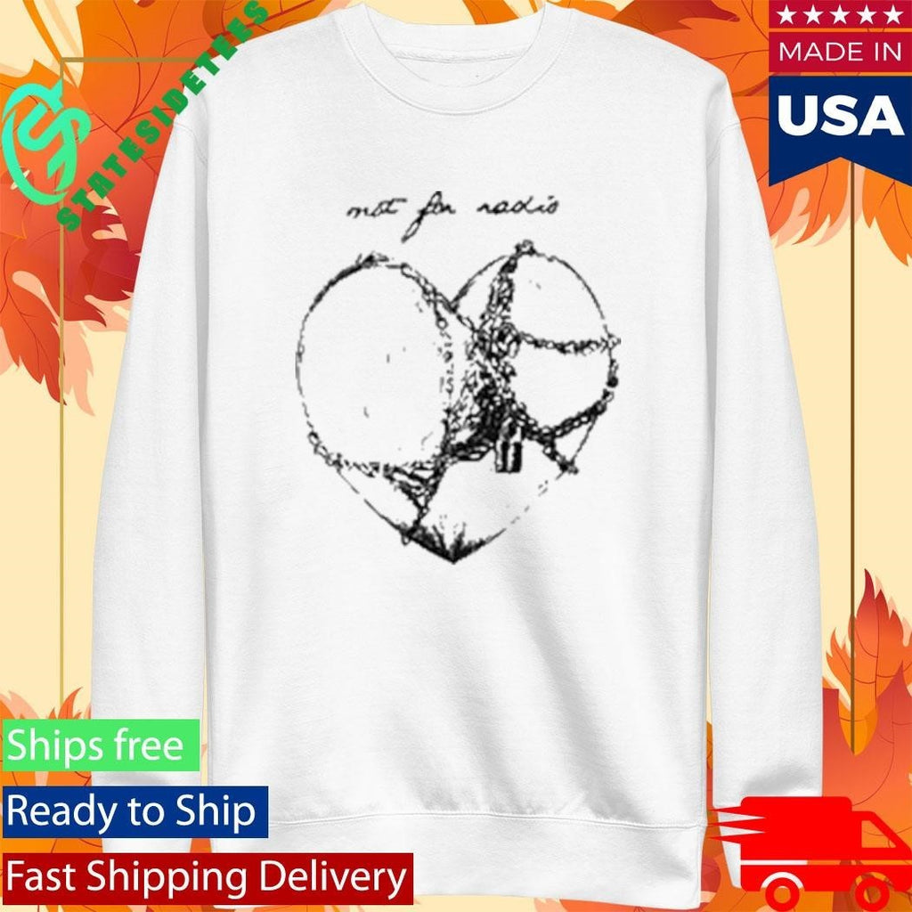 Not For Radio Chain Heart Shirt