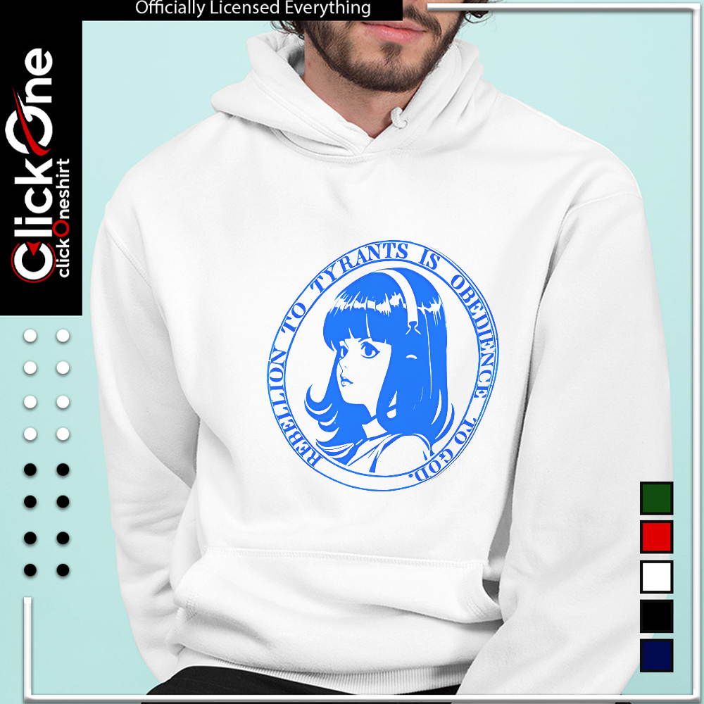 Nous Research rebellion to tyrants is obedience to god shirt