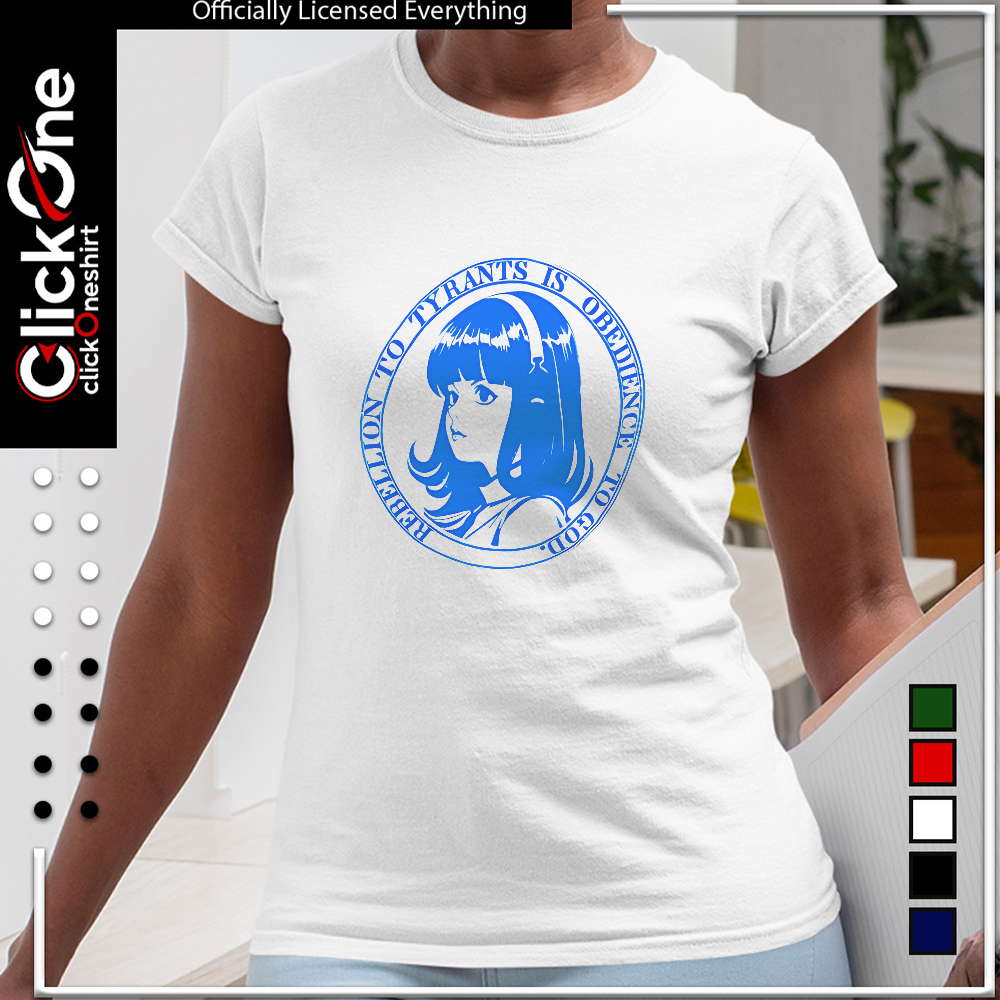 Nous Research rebellion to tyrants is obedience to god shirt