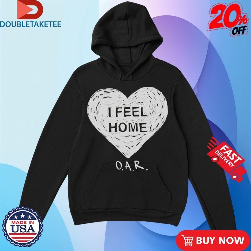OAR I Feel Home Heart Shirts